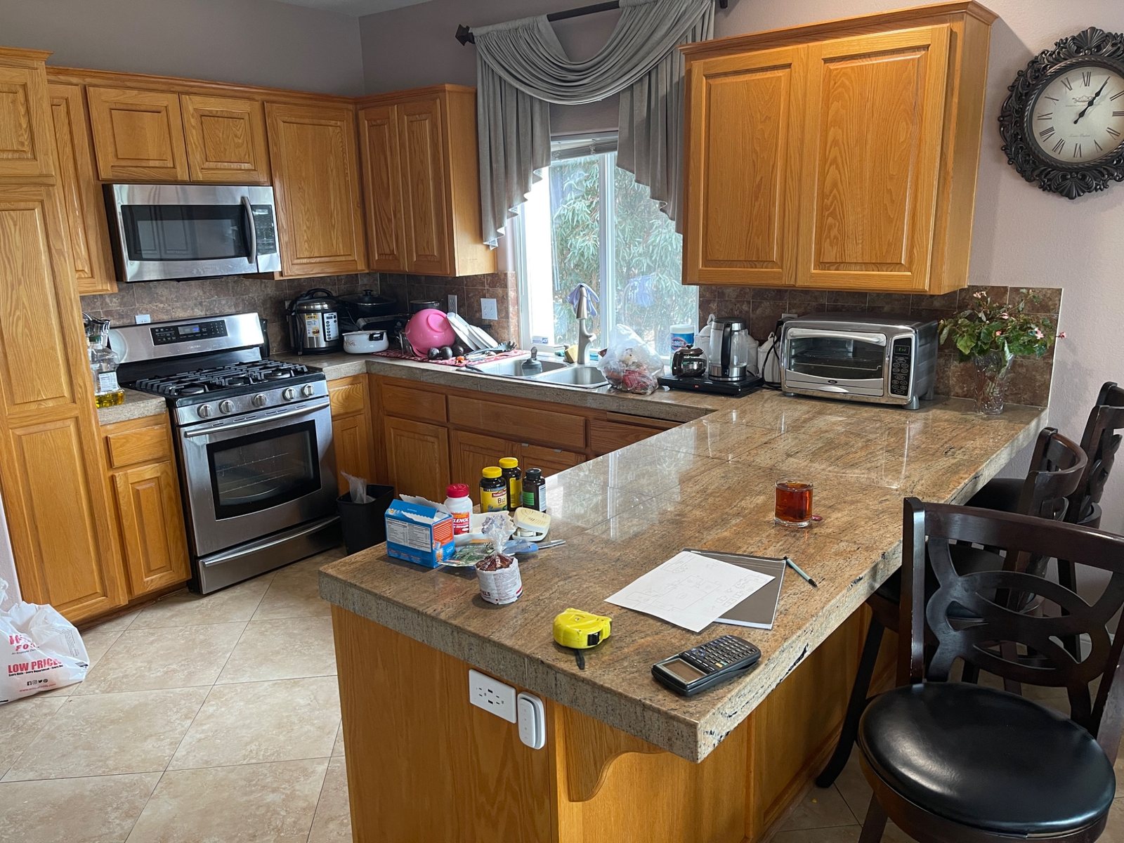Original kitchen before renovation